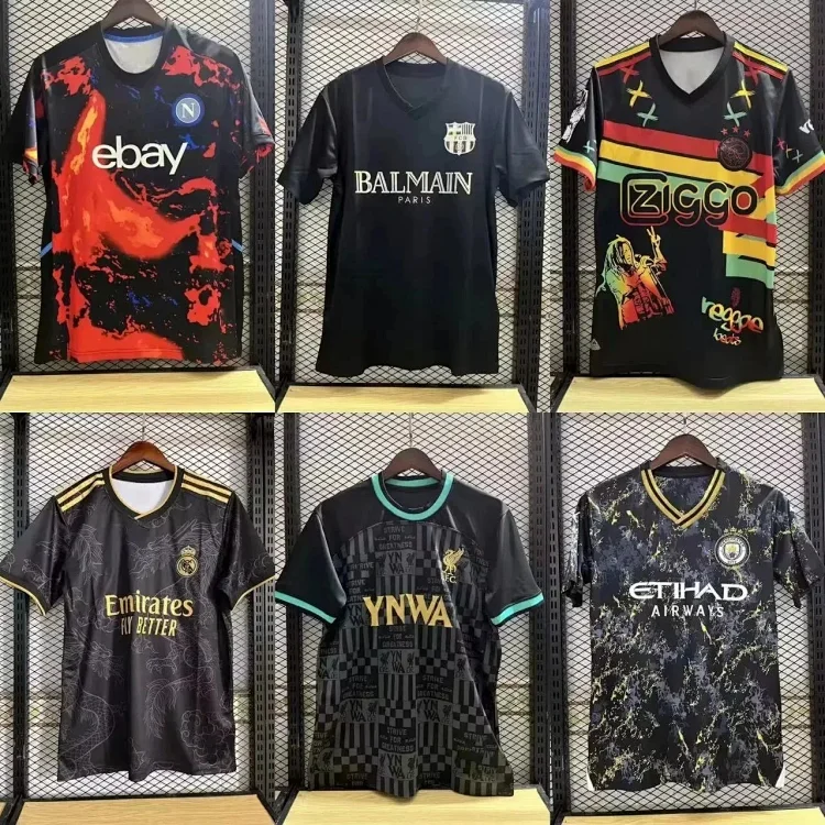 Real, Barcelona, ​​Liverpool, Manchester City, jerseys