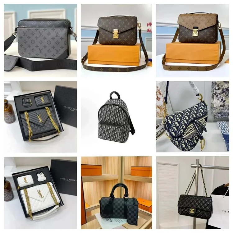 lv dior gucci  genuine leather bag( 40 style TOP）