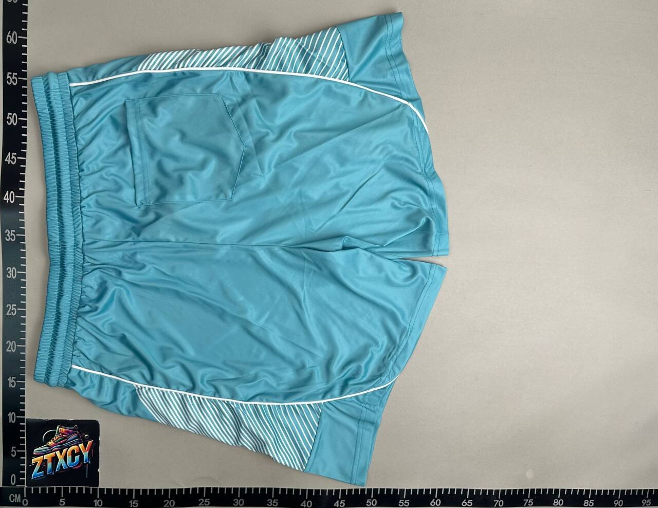 Letter loose round neck short sleeve T-shirt suit shorts-JS