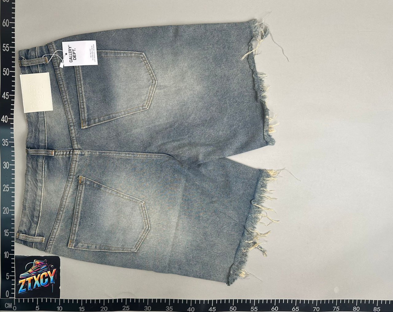 Summer shorts jeans men's stitching-JS