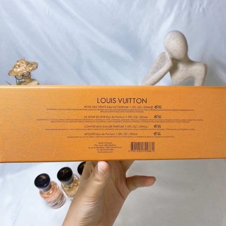 Louis Vuitton LV perfume sample set of four