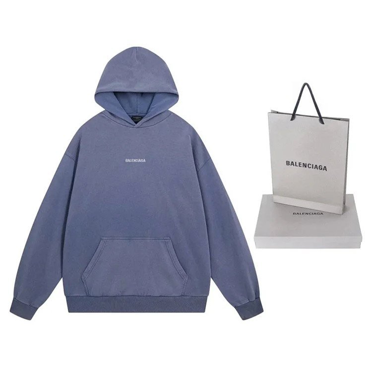 Balenciaga stylish and comfortable trendy hooded sweatshirt