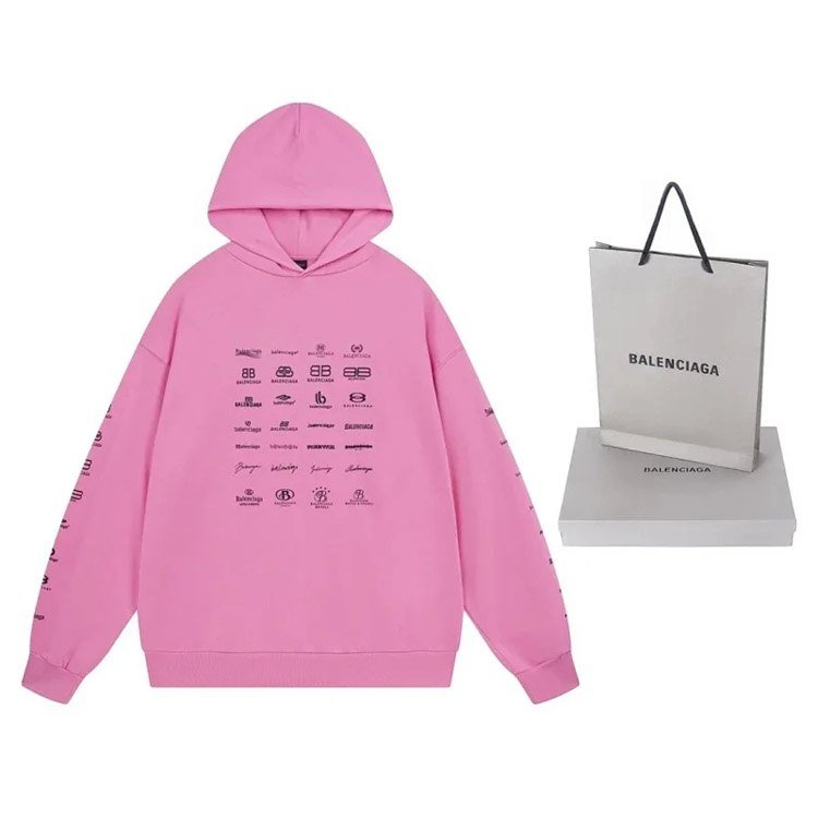 Balenciaga stylish and comfortable trendy hooded sweatshirt