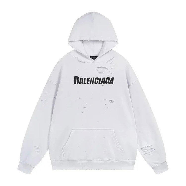 Balenciaga stylish and comfortable trendy hooded sweatshirt