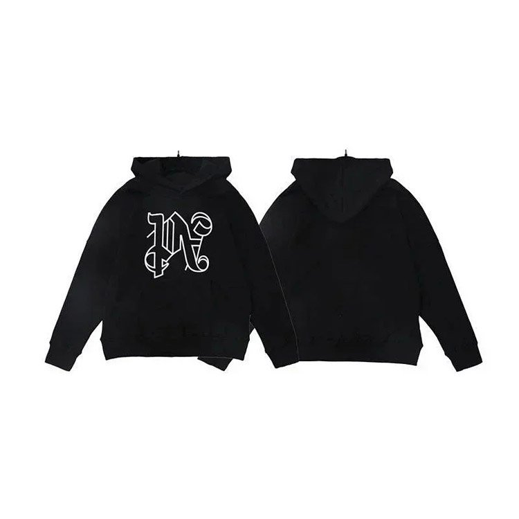Palm Angel Letter Print Hoodie