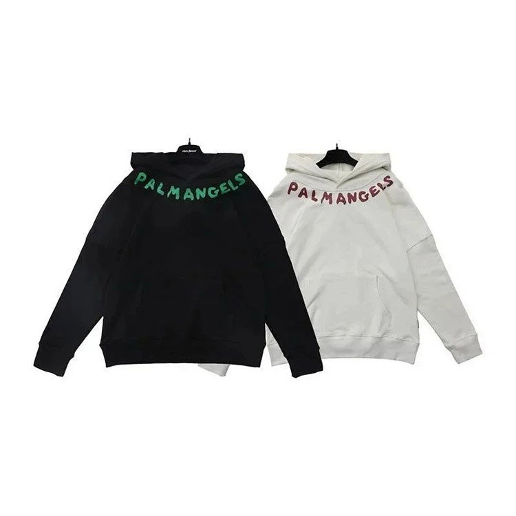 Palm Angel Letter Print Hoodie