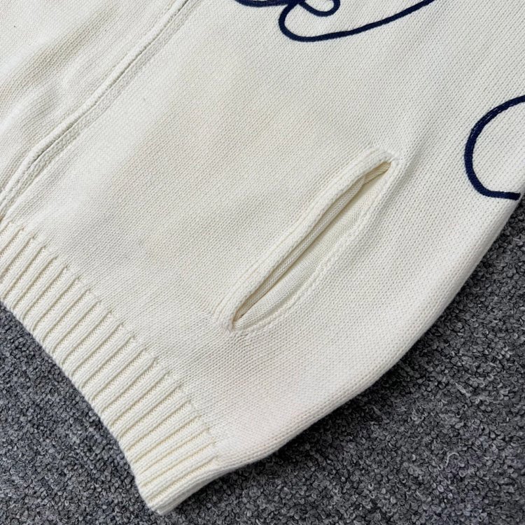 Arte Padrino letter jacquard loose sweater